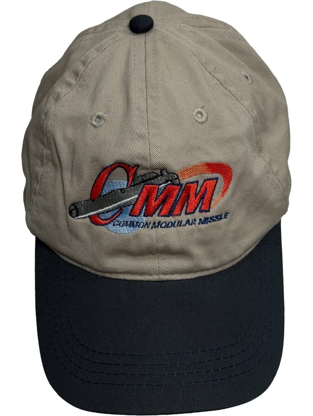 Vintage Raytheon CMM Common Modular Missile Tri-Mode CFT 2003 Hat AGM-169 JCM